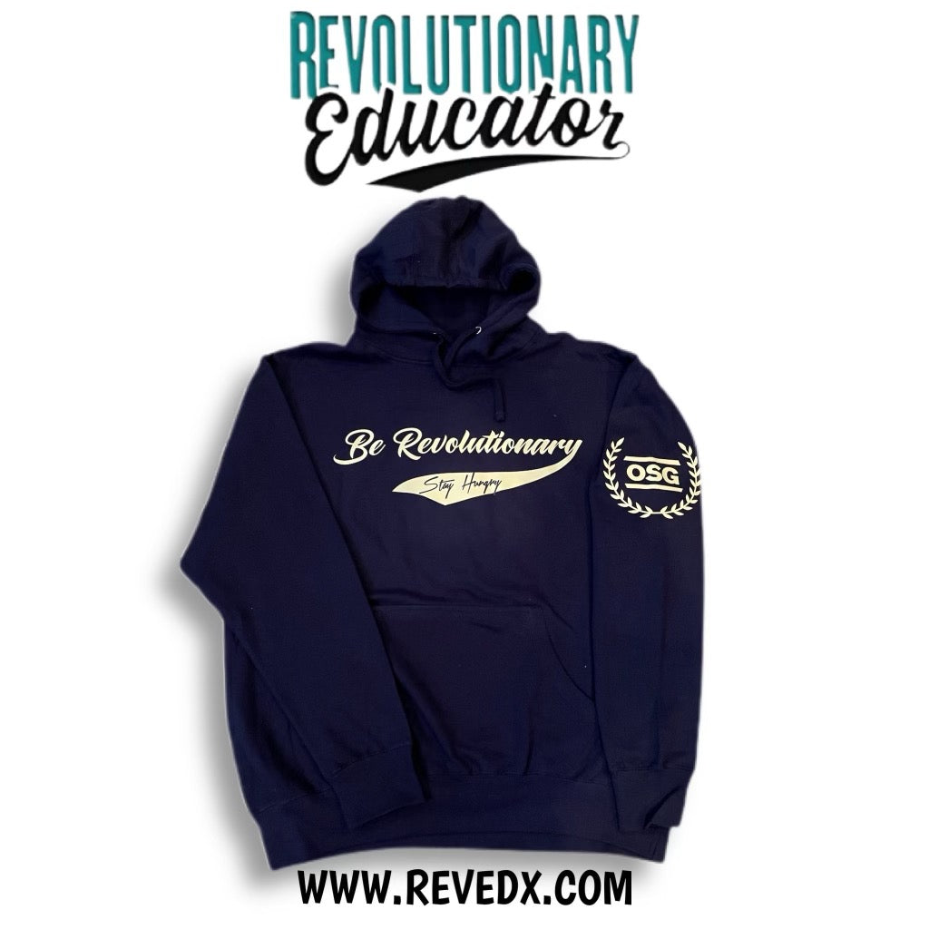 Revolutionary Hoodie Blue/Tan
