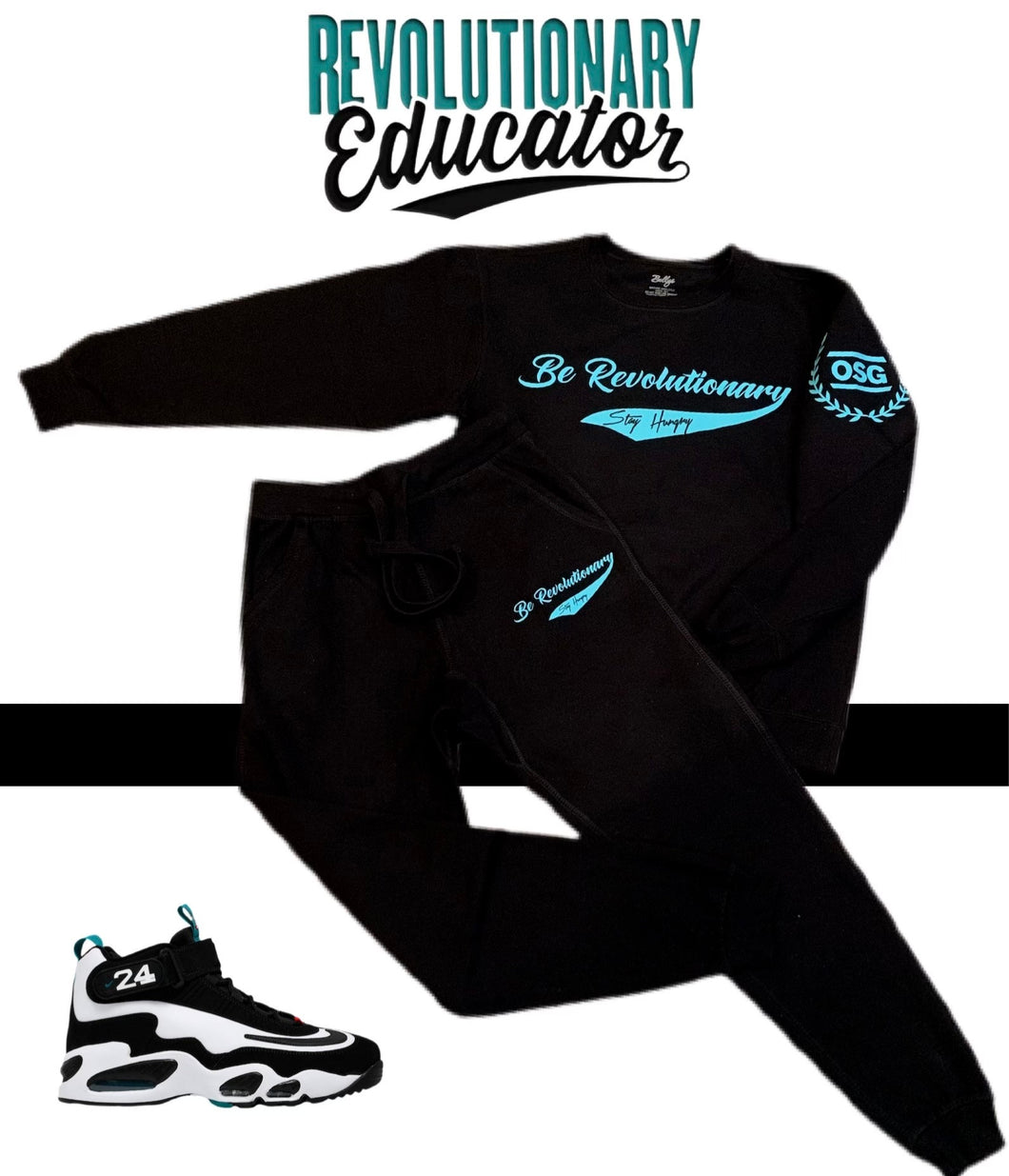 BLACK BE REVOLUTIONARY x OSG SWEATSUIT